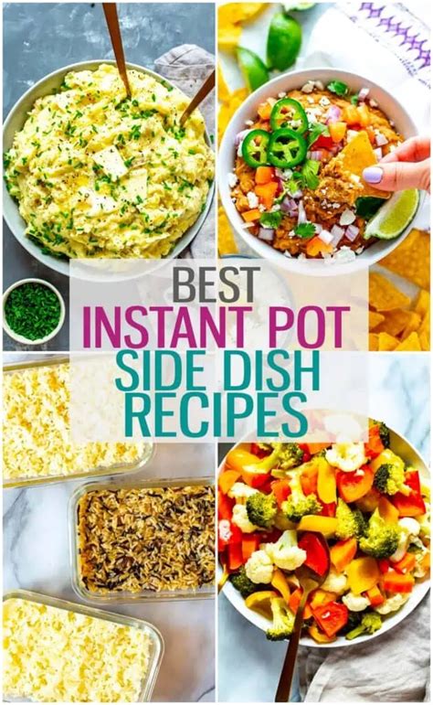 26 Delicious Instant Pot Side Dishes Eating Instantly