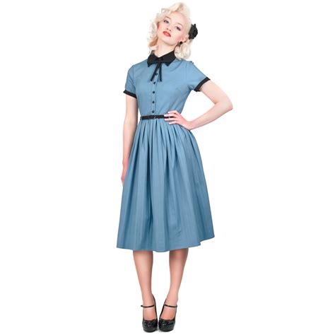 Collectif Cynthia Doll Vintage 50s Retro Pleated Party