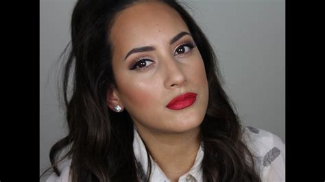 Classic Red Lip Makeup Tutorial Using Nyx Products Youtube