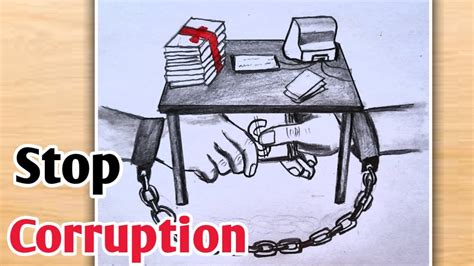 Corruption Poster Drawing