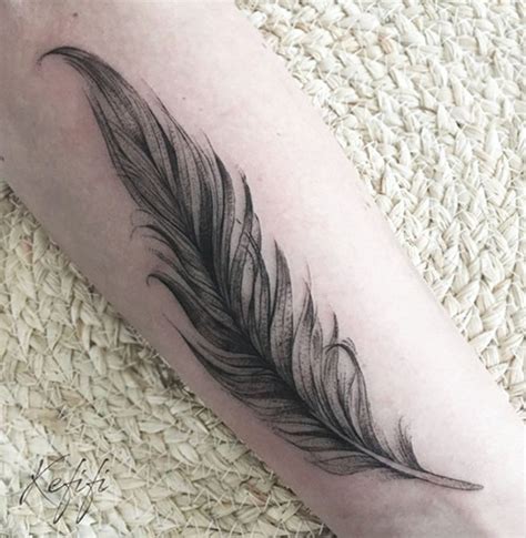 Details 90 About Forearm Feather Tattoo Unmissable Indaotaonec