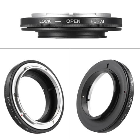 fd ai adapter ring lens mount for canon fd lens to fit for nikon ai f mount lenses