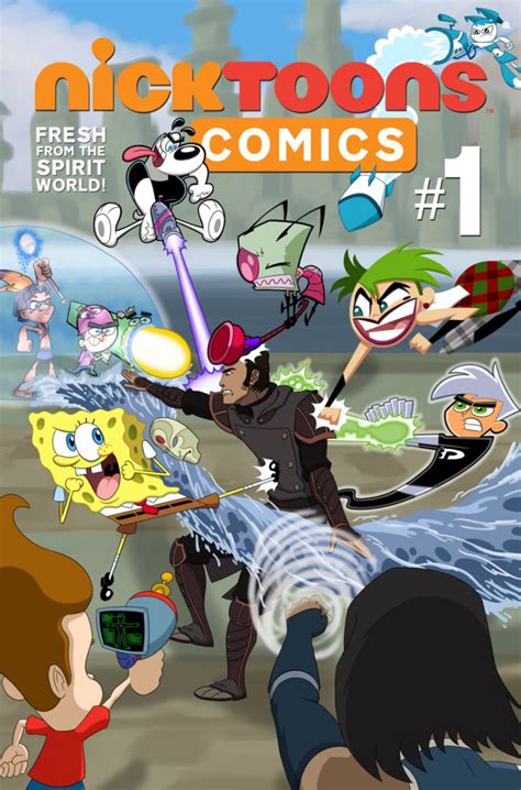 Commission Nicktoons Comics 1 By Raccoonfoot On Deviantart