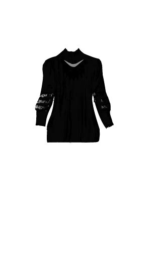 Black Roberto Cavalli Blouse | Blouse, Long sleeve blouse, Fashion