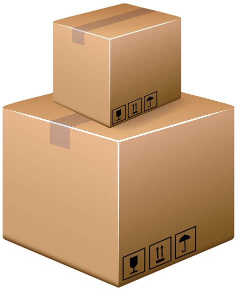 Packing Boxes Clipart