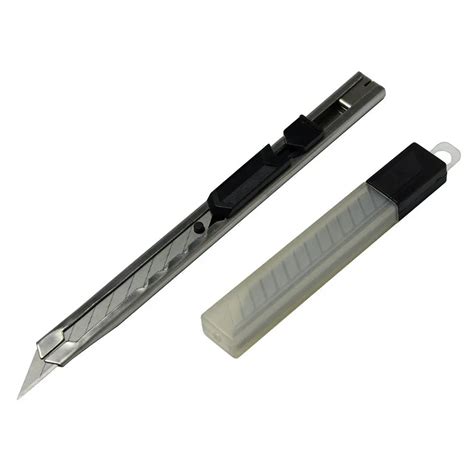 Cn011s 30 Degree 9mm Snap Off Carbon Steel Art Knife Blade Buy Blade