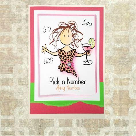 60th Birthday Card For Her Funny 60 Birthday Card For Women Etsy