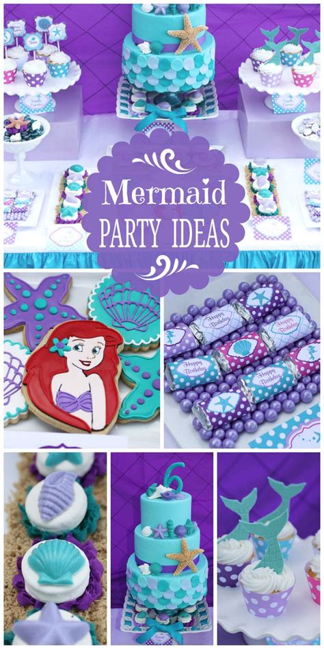 Check Out These Amazing Ideas For A Mermaid Girl Birthday Party See