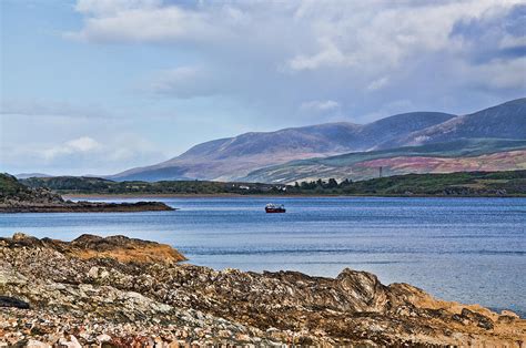 View Of The Isle Of Arran Photograph By Chris Thaxter Fine Art America