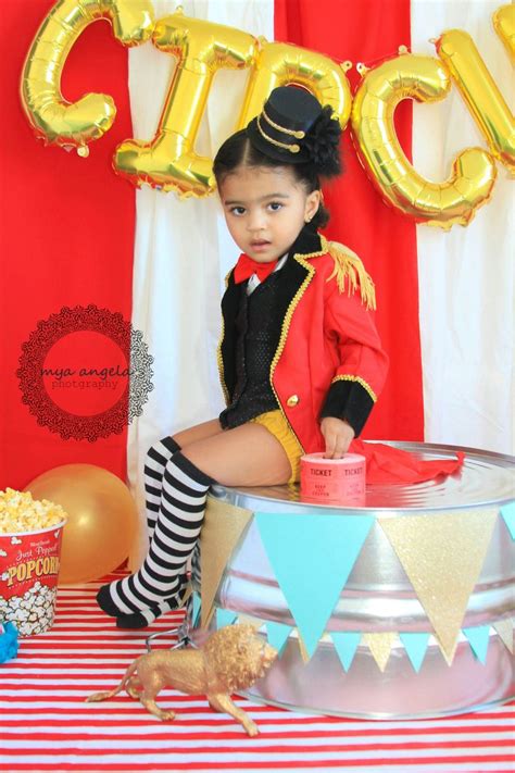 Téa Turned Two I Dressed Her Has The Circus Ringmaster Most Of The Items I Made Myself