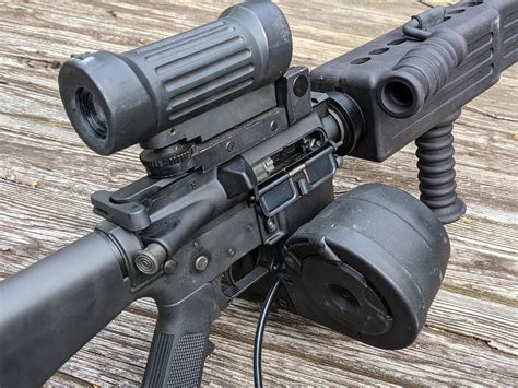 Colt Lmg Diemaco Lsw Gbbr From A Viper Tech M16a4 Gasblowback