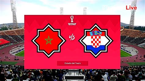 PES 2021 | MOROCCO vs CROATIA | FIFA World Cup 2022 | Gameplay PC - YouTube