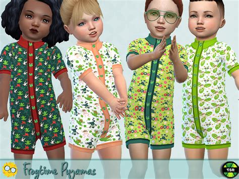 The Sims Resource Frog Time Pyjamas Needs Ep Seasons