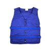 Polar Kool Max Adjustable Body Cooling Zipper Vest with Cooling Packs