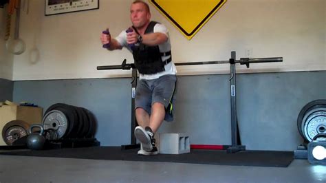 Weighted Vest 1 Leg Squats Youtube