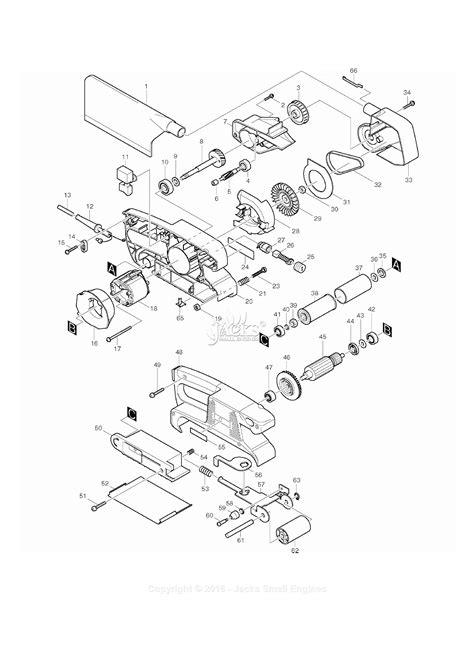 Makita 9910 Parts Diagram For Assembly 1