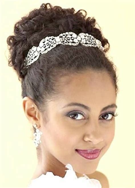 Updos are popular hairstyles for a quinceanera, and soft side swept bangs can keep the look from being too severe. Charming 50 Quinceanera Hairstyles for Black Young Women ...
