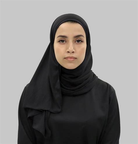 Sophisticated 1 pce & 2 pce al ameera hijabs, ready to wear. Free Wrap Sports Hijab - Black - Thawrih