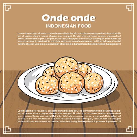 Premium Vector Hand Draw Indonesian Food Illustration