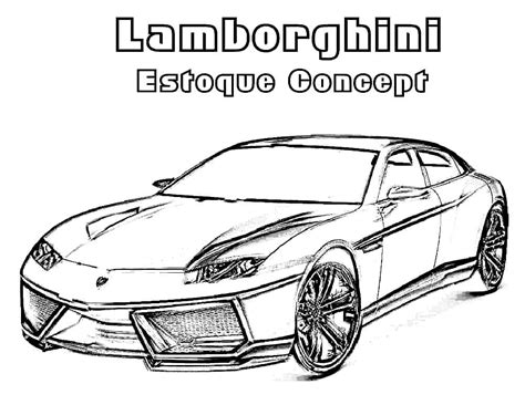 Lamborghini Huracan Coloring Page Free Printable Coloring Pages