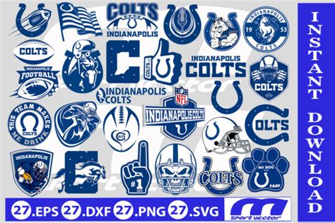 Nfl Logo Indianapolis Colts Indianapolis Colts Svg Vector