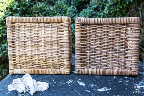 The paint on your old wicker furniture might need to be renewed, or maybe you have a piece of unpainted wicker furniture that you want to add color to. How To Change the Color of a Wicker Basket in 2020 ...