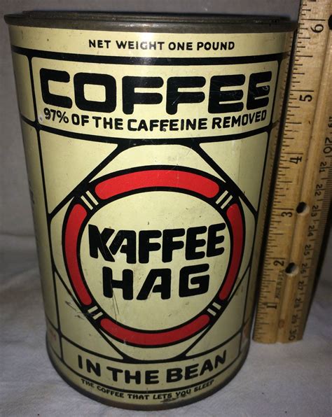 Kaffee Hag Coffee Vintage Food Vintage Tins Vintage Recipes Vintage