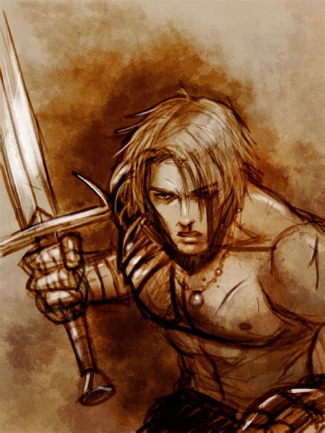 Warrior Sketch By Protokitty On Deviantart