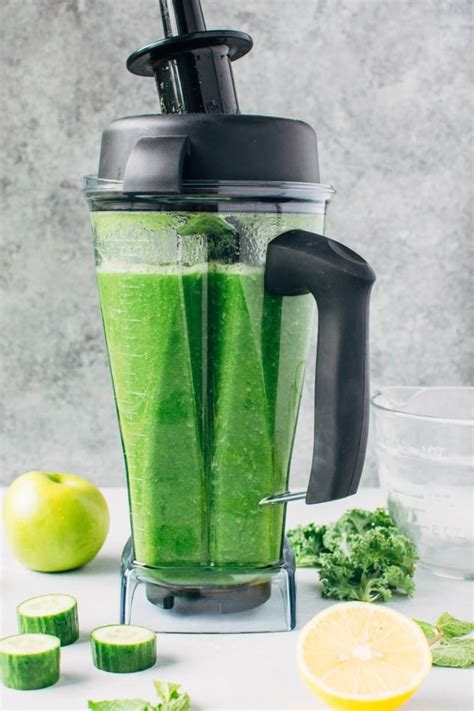 How To Make Green Juice With A Blender Nyssas Kitchen