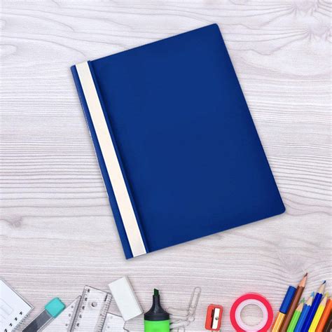 Folder Plástico Tamaño Oficio Color Azul Esselte Cemaco