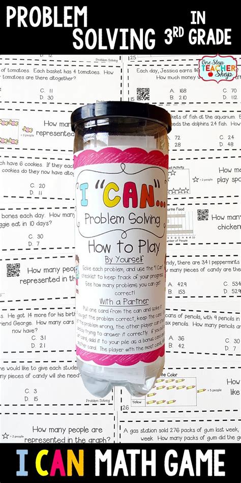 Play fun yet challenging puzzle solving brain teasers, logic games, puzzle solving adventure games and picture puzzles that make you think outside of the box, be creative and exercise your analytical thinking skills. 3rd Grade Problem Solving Game | Problem solving, Third ...