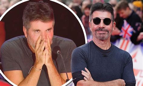simon cowell set on fire by masked britain s got talent contestant in terrifying stunt during