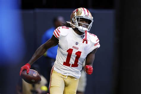 Brandon Aiyuk injury: 49ers WR suffers lower leg injury in Week 6