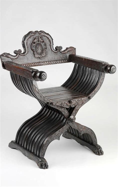 Armchair 16th C Italy X Frame Chairs Were Originally Folding