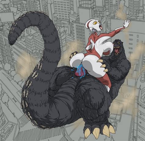 Rule 34 Ahe Gao Ambiguous Penetration Big Breasts Colored Cum Cum Inside Godzilla Godzilla