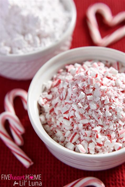 You will do this while sprawled on your parent's squishiest couch. White Chocolate Peppermint Puppy Chow