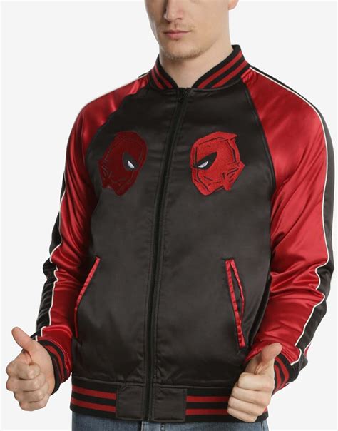 Deadpool Souvenir Jacket Marvel Souvenir Bomber Jacket
