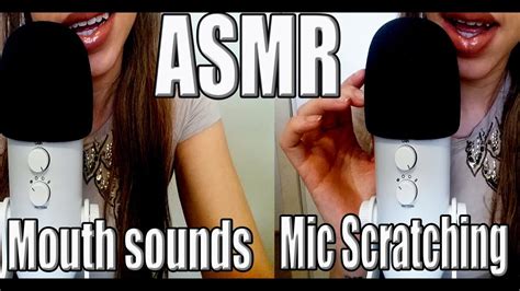 Asmr Mic Scratching Mouth Sounds Soft Whispering Relaxing Youtube