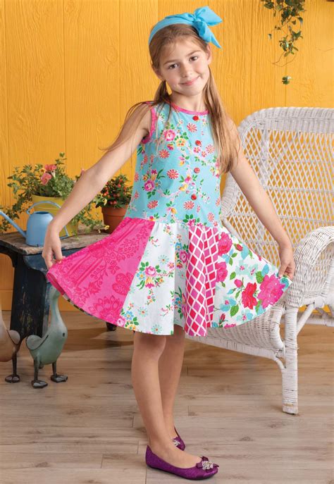 Girls Twirly Dress Pattern Download Sew Daily