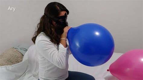 Blowing Up Balloons By Ary Julielooner This Is A Video Of Ary For Non Popper Lovers She Take 3