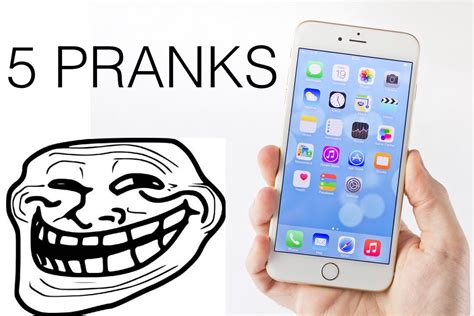 Like if u want me to do pranks with my friend in free fire with your friend.click on like. 5 VERY effective pranks to do on your friends iPhone - YouTube