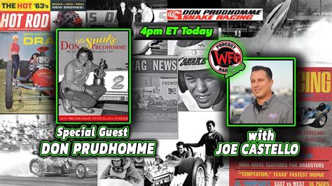 Don The Snake Prudhomme My Life Beyond The 1320 Wfo Radio Special