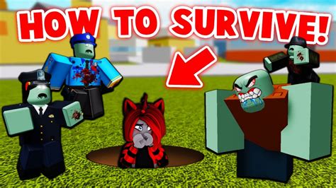 How To Survive A Zombie Apocalypse Roblox Youtube