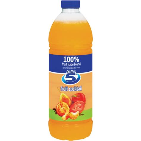 Take 5 100 Fruit Cocktail Fruit Juice Blend 15l Midstream Spar Online Shop