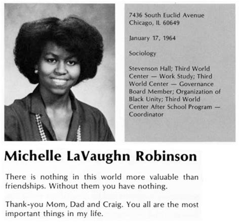 Before Barack Obama The Young Michelle Obama The World From Prx