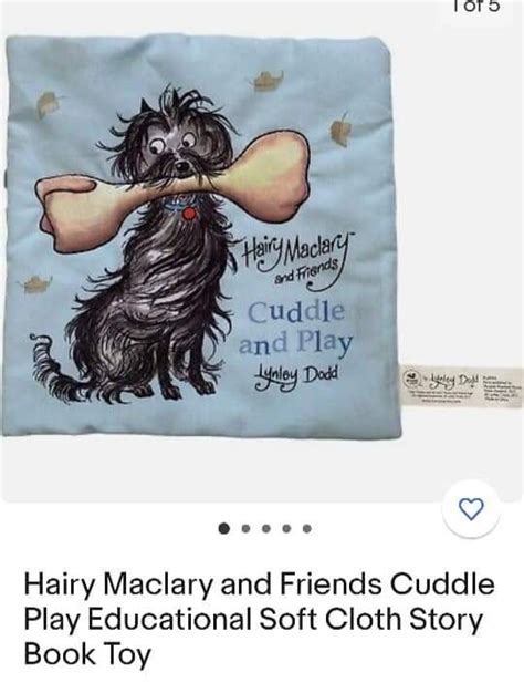 Hairy Maclary Soft Cloth Story Book Toy Hobbies And Toys Books And Magazines Storybooks On Carousell