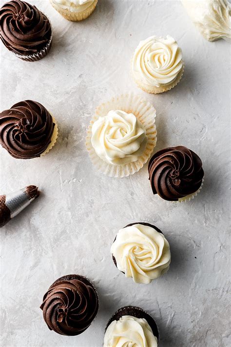 Small Batch Cupcakes Chocolate And Vanilla Recipe Baran Bakery