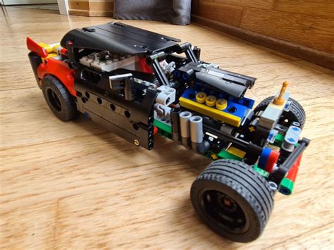Lego Moc Hot Rod By Verni Berni Rebrickable Build With Lego
