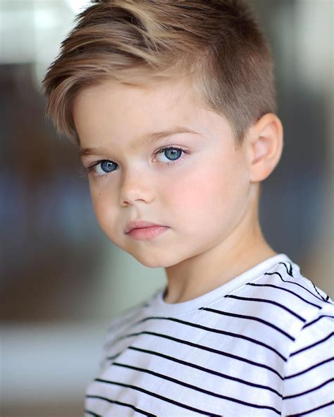 Perfect Baby Boy Haircuts For Straight Hair With Simple Style