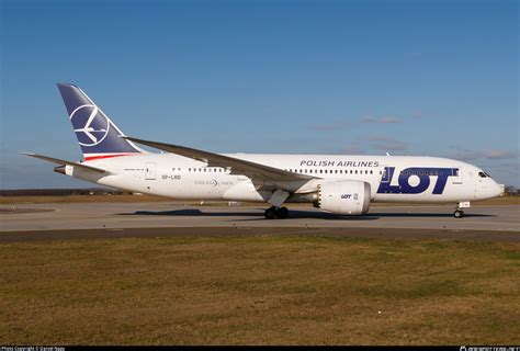 Sp Lrd Lot Polish Airlines Boeing 787 8 Dreamliner Photo By Daniel